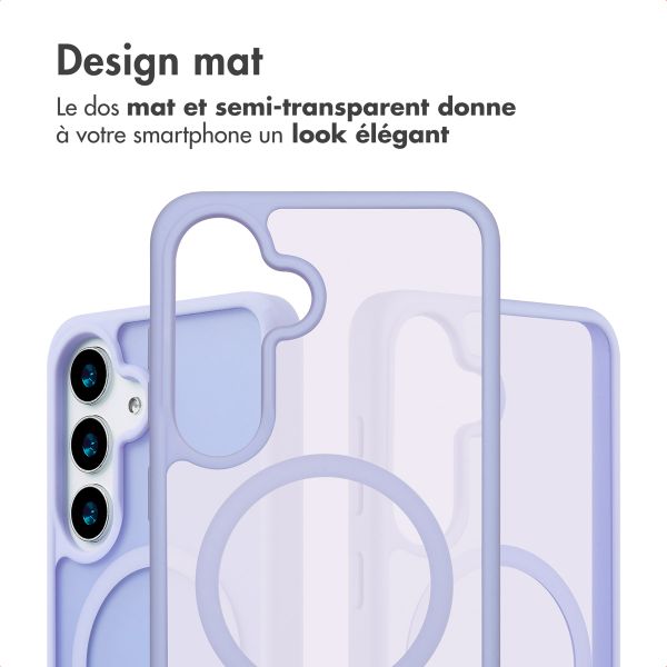 imoshion Coque Color Guard avec MagSafe Samsung Galaxy S25 - Lilas