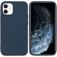 imoshion Coque Couleur Apple iPhone 12 Mini - Bleu foncé