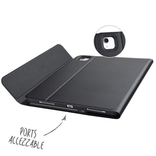 Accezz Étui de tablette Bluetooth Clavier Apple iPad Air 13 pouces (2026) M4 / (2025) M3 / (2024) M2 - QWERTY / NL - Noir