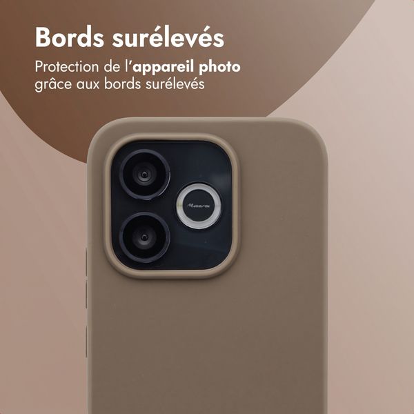 imoshion Coque Couleur Honor 600 Lite - Marron