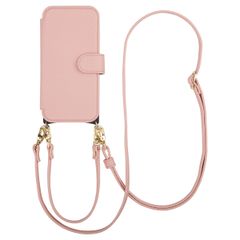 Selencia Étui Riva avec MagSafe et cordon de téléphone Apple iPhone 17 - Old Pink