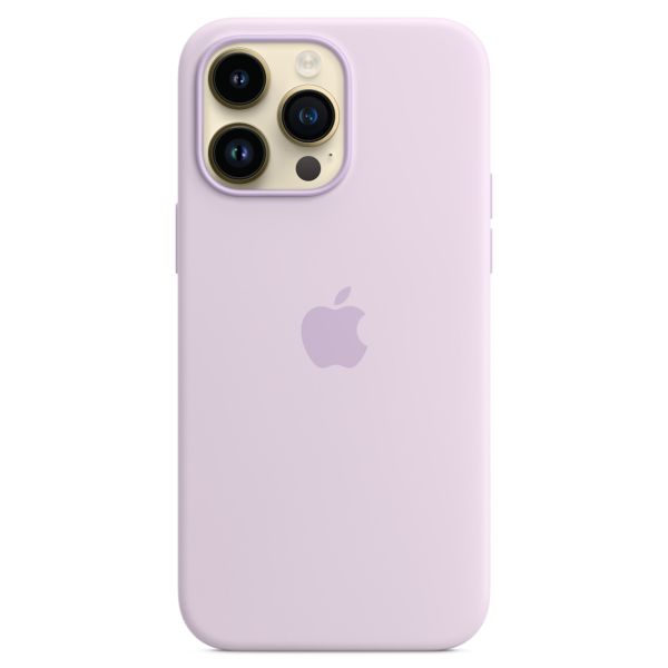 Apple Coque en silicone MagSafe Apple iPhone 14 Pro Max - Lila