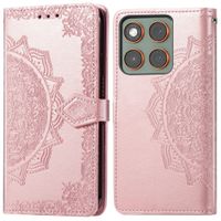 imoshion Etui de télephone Mandala Motorola Edge 70 - Rose Gold