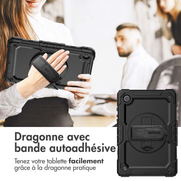Accezz Coque arrière Defender XT Samsung Galaxy Tab A8 - Noir
