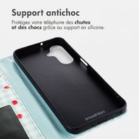 imoshion Étui de télephone portefeuille Design Samsung Galaxy A37 (5G) - Cherry Check