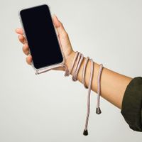 imoshion Coque arrière transparente avec cordon Apple iPhone X / Xs - Rose Doré