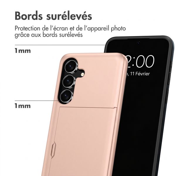 imoshion Coque arrière avec porte-cartes Samsung Galaxy S26 FE - Rose Gold