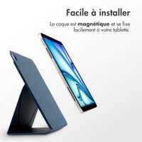 Accezz High Stand tablet case Apple iPad Air 11 pouces (2026) M4 / (2025) M3 / (2024) M2 / Air 5 (2022) / Air 4 (2020) - Bleu foncé