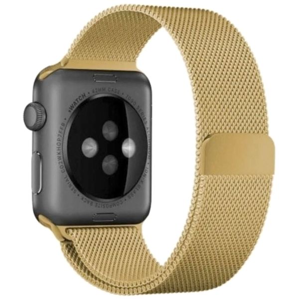 WiWu Bracelet milanais Apple Watch | 44/45/46/49 mm - Doré