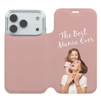 Concevez votre propre housse portefeuille Apple iPhone 18 Pro / 17 Pro - Blanc