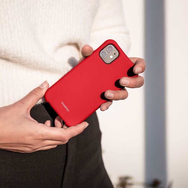 imoshion Coque de couleur avec cordon amovible Apple iPhone X / Xs - Rouge