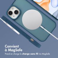 imoshion Coque Color Guard avec MagSafe Apple iPhone 15 - Bleu foncé