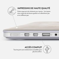 Burga Coque Rigide Apple MacBook Pro 16 pouces (2021 / 2023 M3 / 2024 M4 / 2026 M5) - Vanilla Sand