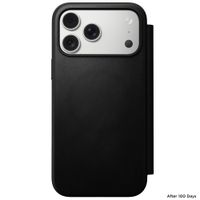 Nomad Étui de télephone portefeuille Modern Leather Folio Apple iPhone 17 Pro Max - Noir