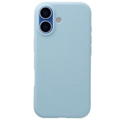 imoshion Coque arrière Texture Apple iPhone 16 - Bleu clair