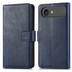 imoshion Étui de télephone portefeuille de luxe Apple iPhone Air - Bleu foncé