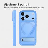 Accezz Coque arrière Hold avec MagSafe Apple iPhone 18 Pro / 17 Pro - Light Blue