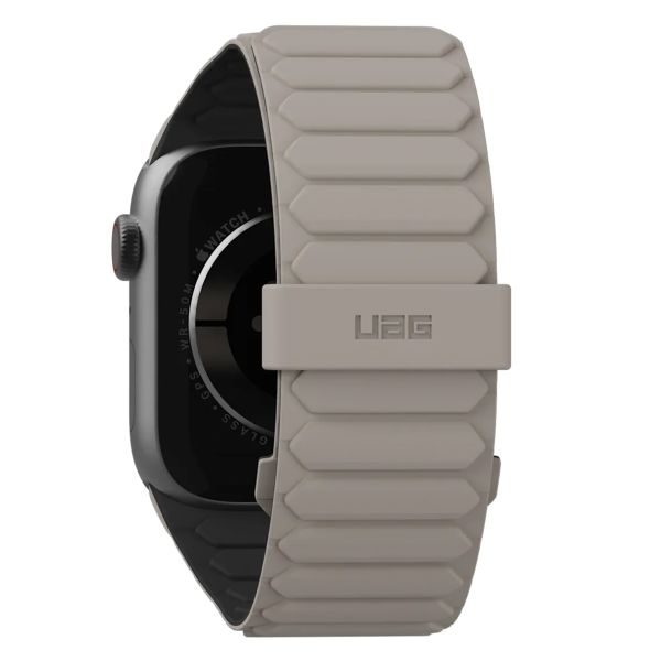 UAG Bracelet Pathfinder réversible en silicone Apple Watch | 44/45/46/49 mm - Black Titanium