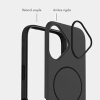 imoshion Coque arrière Color avec Thin MagSafe Ring Apple iPhone 16 - Noir