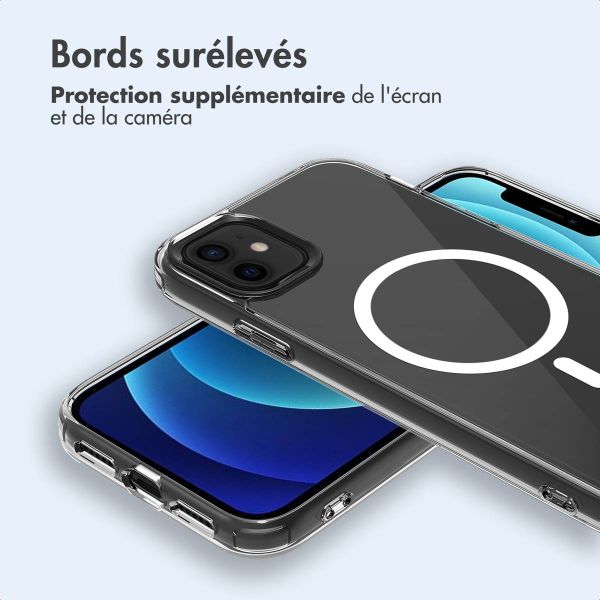 imoshion Coque arrière de protection avec MagSafe Apple iPhone 12 Mini - Transparent
