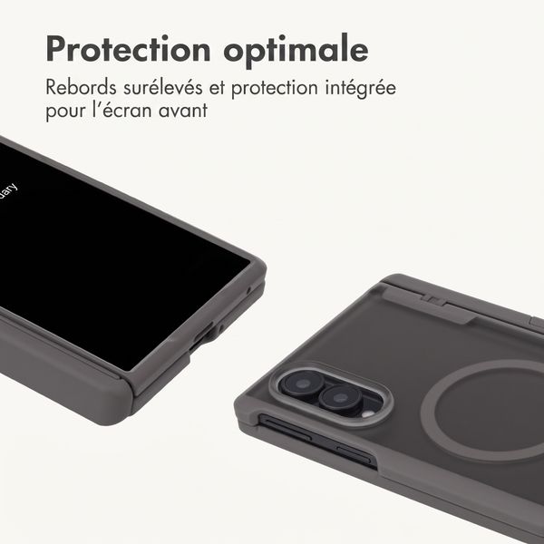 imoshion Color Guard avec MagSafe et support Samsung Galaxy Z Fold 8 - Gris
