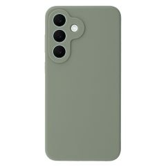 Accezz Coque Liquid Silicone avec MagSafe Samsung Galaxy S26 FE - Cooper Green