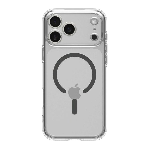 Spigen Coque Ultra Hybrid MagSafe Apple iPhone 17 Pro - Clear Graphite