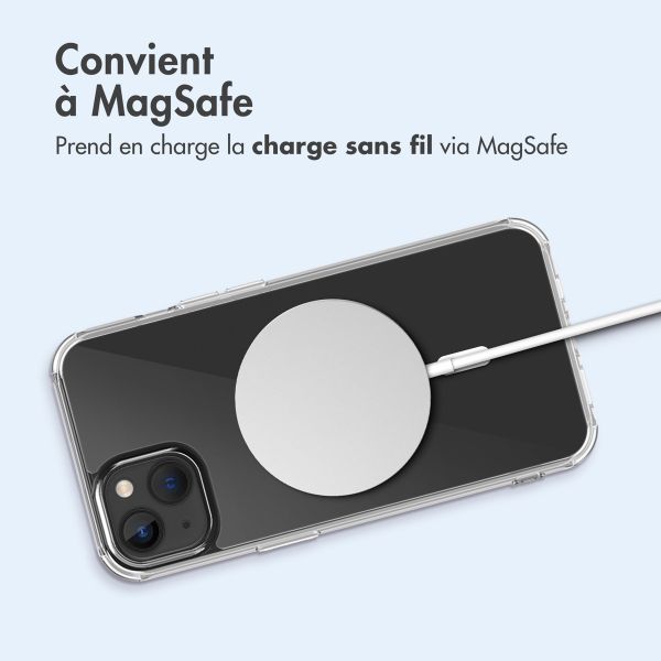 imoshion Coque arrière de protection avec MagSafe Apple iPhone 13 - Transparent