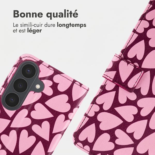imoshion Étui de télephone portefeuille Design Samsung Galaxy S26 - Hearty Blush