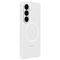 Samsung Coque arrière magnétique en silicone Samsung Galaxy S26 Plus - White