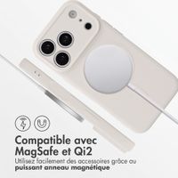 imoshion Coque Couleur avec MagSafe Apple iPhone 18 Pro / 17 Pro - Beige