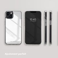 Selencia Coque Mirror Apple iPhone 13 - Argent