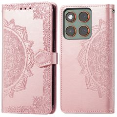imoshion Etui de télephone Mandala Motorola Edge 70 - Rose Gold