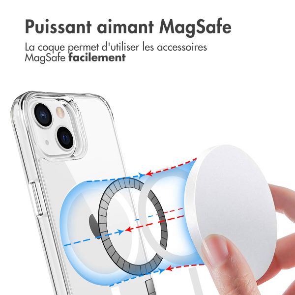 imoshion Coque Rugged Air MagSafe Apple iPhone 13 - Transparent
