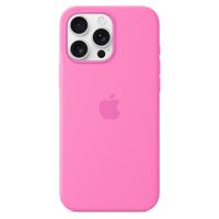 Apple Coque en silicone MagSafe Apple iPhone 16 Pro Max - Peony Pink