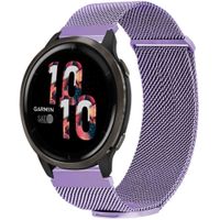 imoshion Bracelet magnétique milanais  - Connexion universelle 22 mm - Taille M - Violet