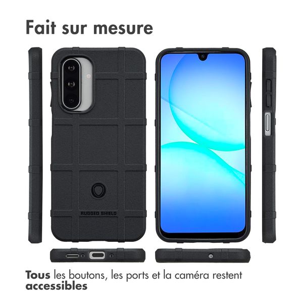 imoshion Coque Rugged Shield Samsung Galaxy A17 (5G) / (4G) - Noir