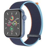 imoshion Bracelet en nylon Apple Watch | 38/40/41/42 mm - Dark Navy Blue