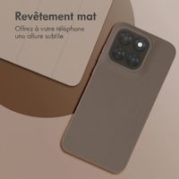imoshion Coque Couleur Motorola Moto G77 - Marron