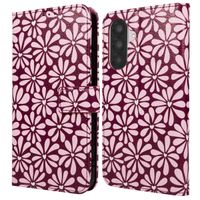 imoshion Étui de télephone portefeuille Design Samsung Galaxy A17 (5G) / (4G) - Bloom Love Blush