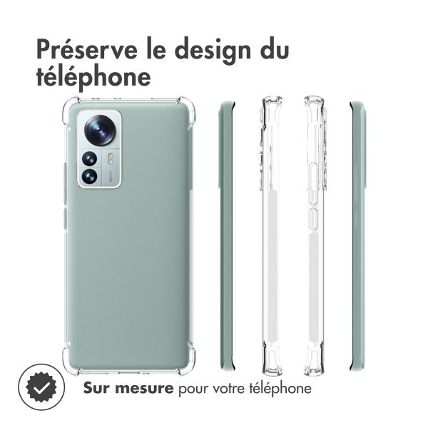 imoshion Shockproof Case Xiaomi 12 Pro - Transparent