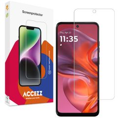 Accezz Protection d'écran en verre trempé Motorola Moto G05 / E15