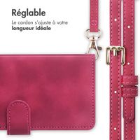 imoshion Etui de télephone portefeuille avec cordon Samsung Galaxy S26 FE - Rouge