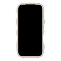 Holdit Coque Wavy Apple iPhone 17 Pro Max - Transparent / Light Beige