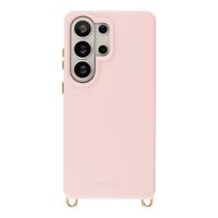 Selencia Coque arrière Rivièra avec MagSafe avec crochets amovibles Samsung Galaxy S26 Ultra - Sorbet Pink