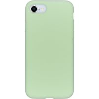 Accezz Coque Liquid Silicone Apple iPhone SE (2022 / 2020) / 8 / 7 - Vert