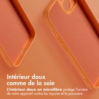 imoshion Coque Couleur avec MagSafe Apple iPhone 14 - Orange