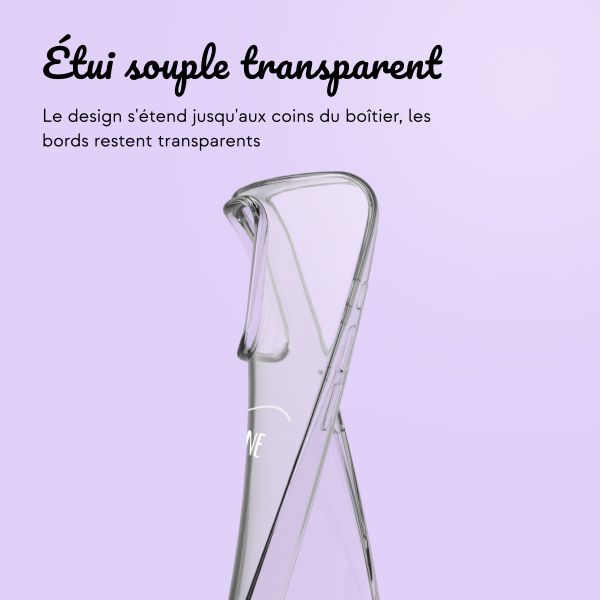 Coque avec votre propre photo et/ou texte Apple iPhone 15 - Sierlijk hartje