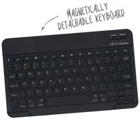 Accezz Étui de tablette Bluetooth Clavier Samsung Galaxy Tab S9 11.0 pouces - QWERTY / NL - Noir