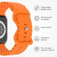 imoshion Bracelet Athletic en silicone Apple Watch | 44/45/46/49 mm - Orange
